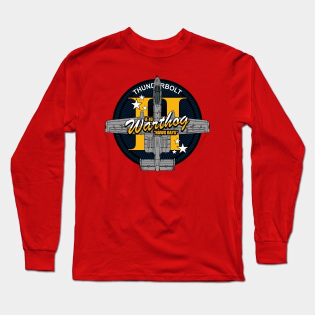 A-10 Warthog Long Sleeve T-Shirt by TCP